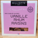 Mini Sablés Vanille Rhum Raisins 110g