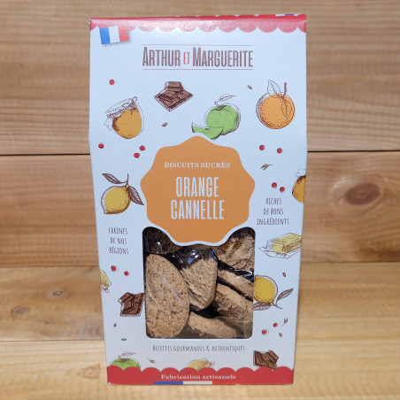 Biscuits sucrés orange cannelle Bio 130g