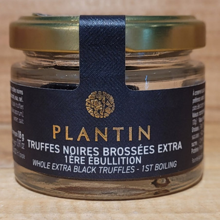 Truffes noires brossées Extra 1ère ébullition 18g