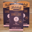 Tablette chocolat noir cacao d'Equateur 76% - Malakoff