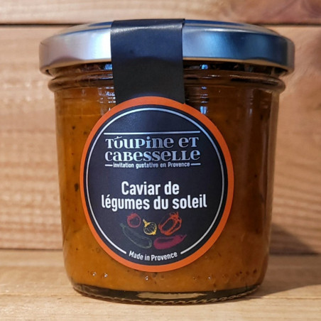 Caviar de légumes du soleil - Toupine et Cabesselle