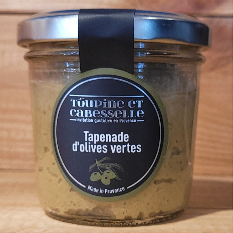 Tapenade d'olives vertes - Toupine et Cabesselle