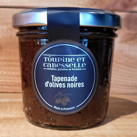 Tapenade d'olive noire - Toupine et Cabesselle