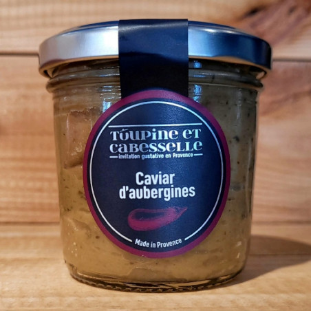 Caviar d'aubergines - Toupine et Cabesselle