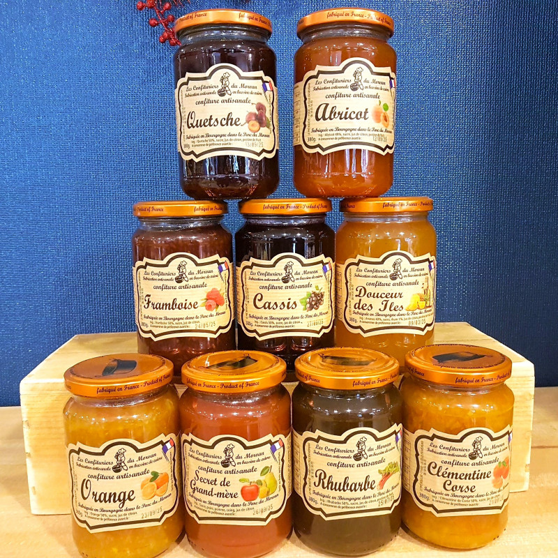 Confitures du Morvan 380g - au choix