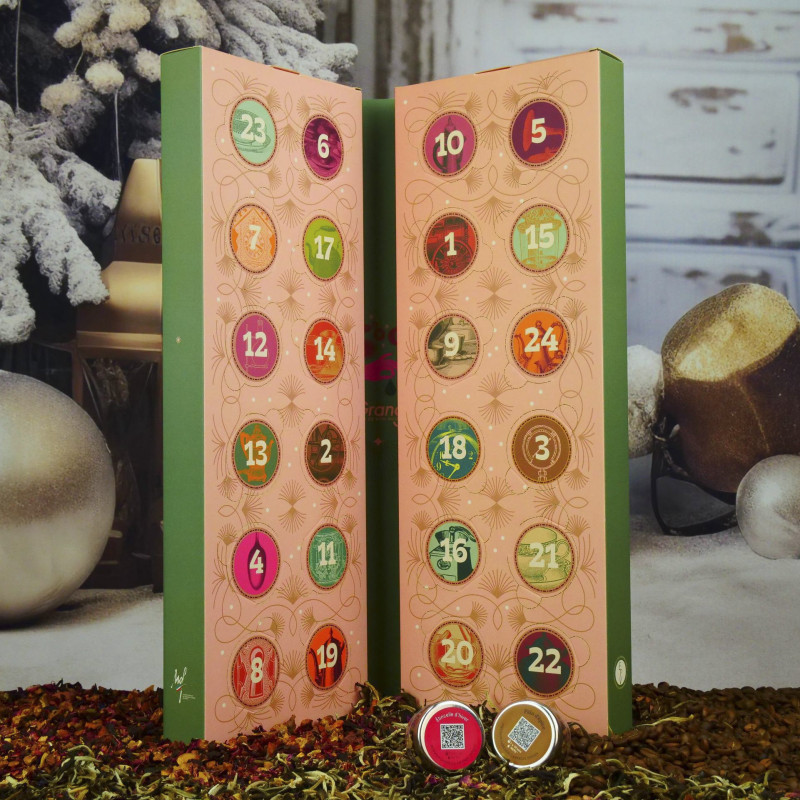 Calendrier de l’Avent Infusions Maison laGrange | Chez Laurette