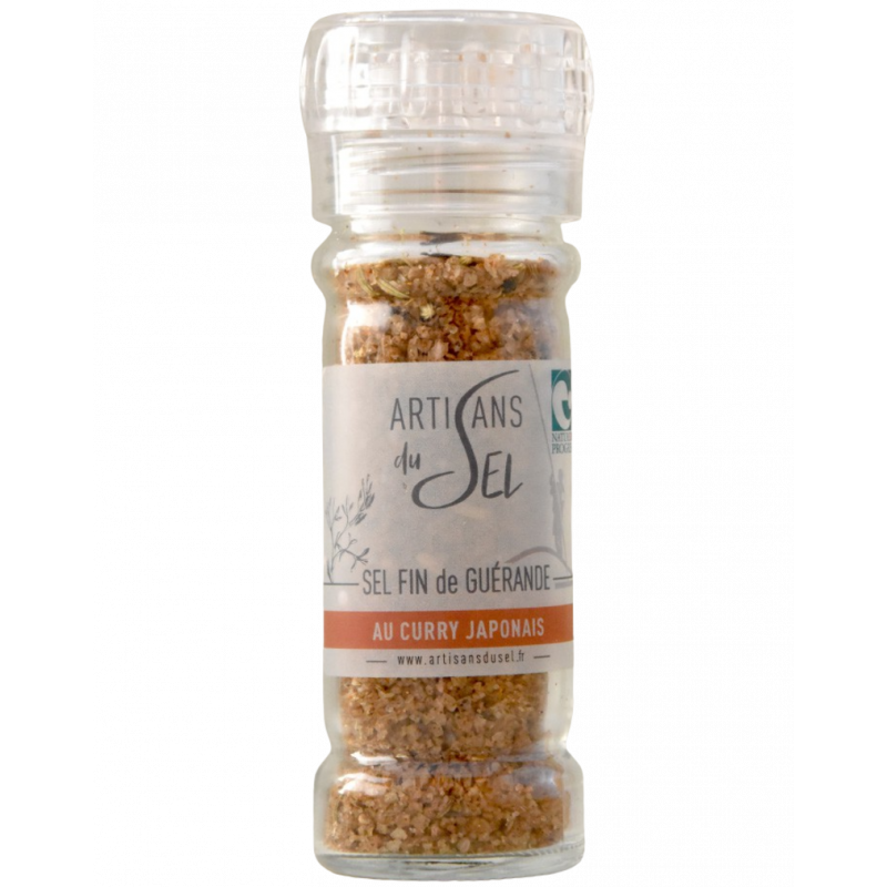 Sel fin de Guérande aromatisé - moulin 80g