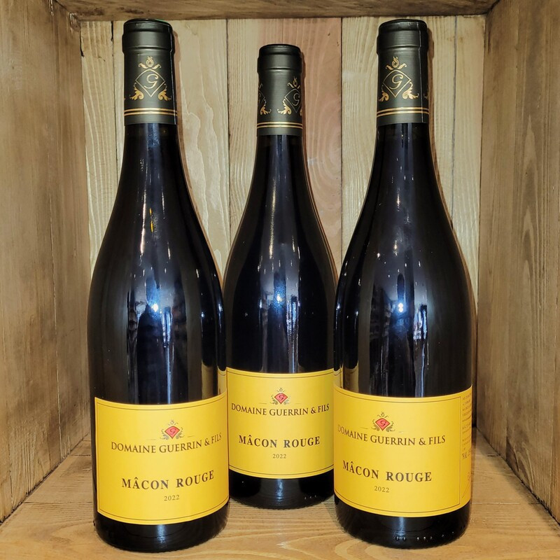 Macon rouge " Les Bruyères"- Domaine Guerrin & Fils - 2022