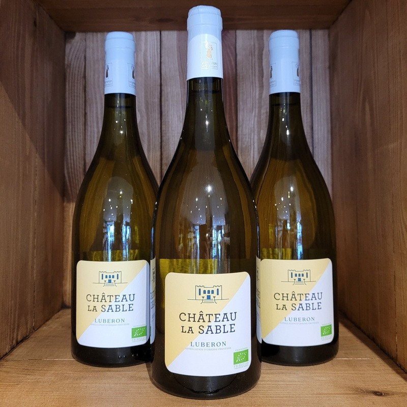 Lubéron "Petit M"  blanc BIO - Château la sable - 2022