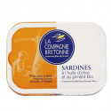 Sardines à l'huile Bio - La Compagnie Bretonne - 115g