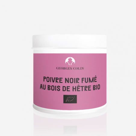 Poivre Noir fumé au bois de hêtre BIO