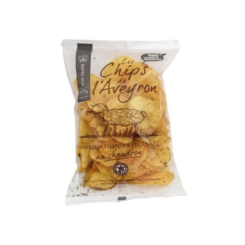Chips de l'Aveyron - 100g/125g assortis