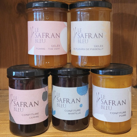 Confitures au Safran BIO