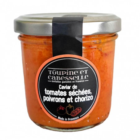 Caviar de tomates séchées poivron chorizo - 90g