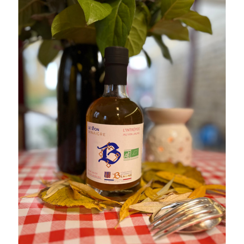 Vinaigre au Vin Jaune Bio L'Intrépide - Le Bon Vinaigre