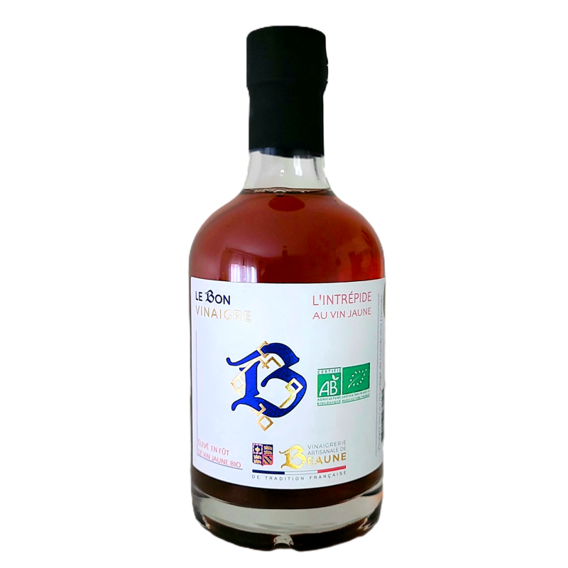 Vinaigre au Vin Jaune Bio L'Intrépide - Le Bon Vinaigre