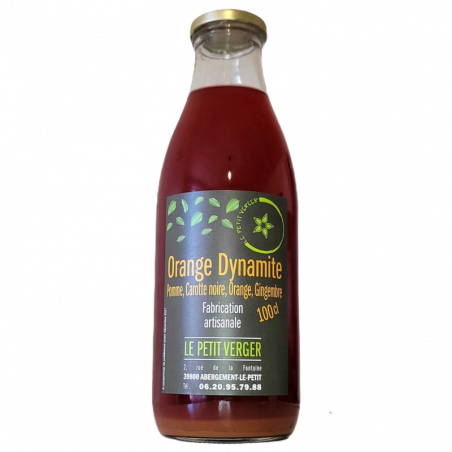 Jus Artisanale Orange Dynamite - Le Petit Verger