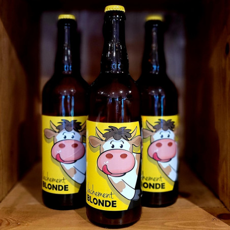 Bière Vachement Blonde - Vachement Jura