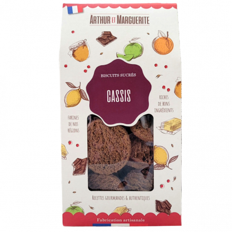 Biscuits sucrés Cassis Bio
