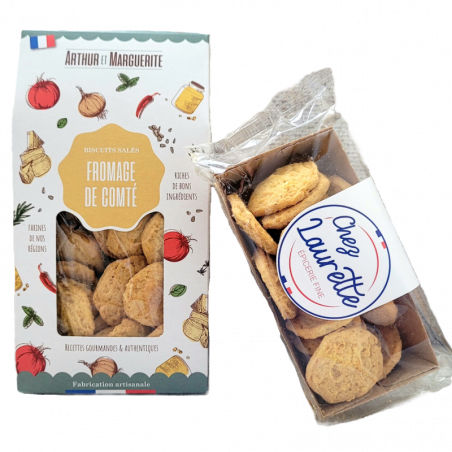Biscuits apéritifs Comté Bio