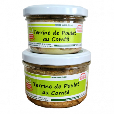 Terrines de poulet au comté - Michelin Daniel