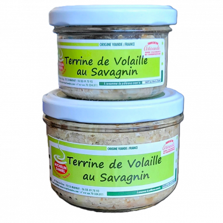 Terrine de volaille au Savagnin - Michelin Daniel