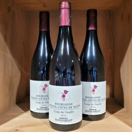 Bourgogne Hautes-Côtes de nuits rouge "Coup de foudre" - Domaine Bonnardot - 2023/2024