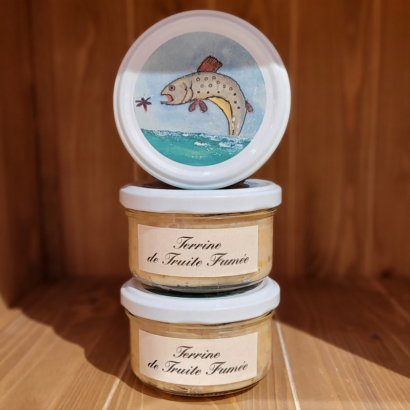 Terrine de truite fumée - Le Moulin de Vaux