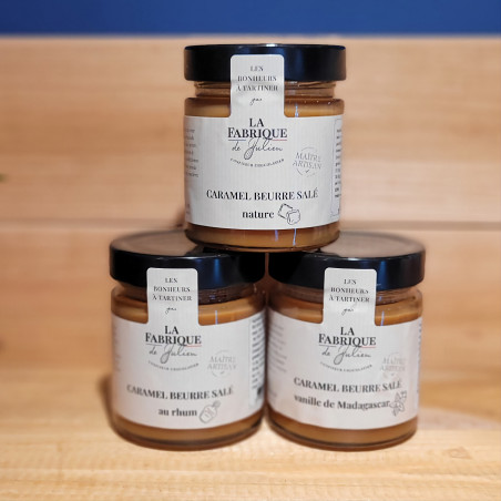 Pâte à tartiner Caramel - La Fabrique de Julien - 200g