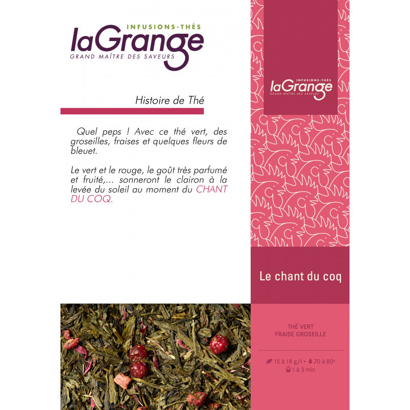 Thé Vert - Le chant du coq 100g