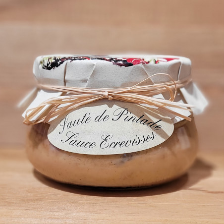 Sauté de pintade sauce écrevisses 550g