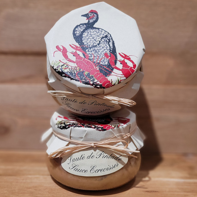 Sauté de pintade sauce écrevisses 550g